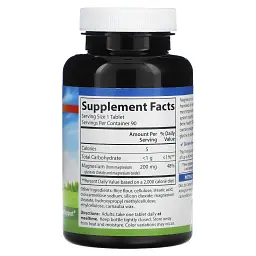 Магній гліцинат хелат Carlson Labs Chelated Magnesium Glycinate 200 мг 90 таблеток - мініатюра 2