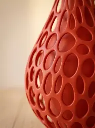Ваза Voronoi Organic 12 x 12 x 17 см - мініатюра 2
