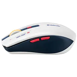 Мишка Defender Dila MM-282 Wireless White/Blue (52282) - мініатюра 3