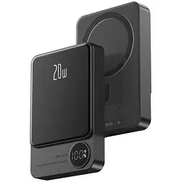 Повербанк MagSafe Power Bank Q9 з бездротовою зарядкою для iPhone 10000 mAh 20W Black