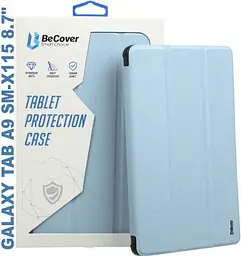 Чохол до планшета BeCover Soft Edge stylus holder Samsung Tab A9 SM-X115 8.7" Light Blue (710358)