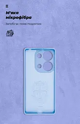 Чехол ArmorStandart ICON для Xiaomi Redmi Note 13 Pro 4G Camera cover Lavender (ARM83403) - мініатюра 4