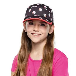Кепка BUFF Kids 5 Panels Cap Hello Kitty poses black Різнокольоровий - мініатюра 3