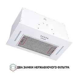 Витяжка повновбудована Perfelli BI 5653 WH 1000 LED - мініатюра 3