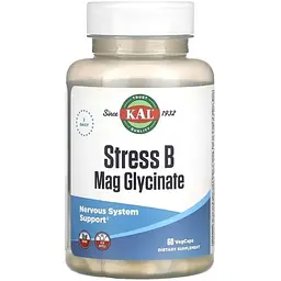 Амінокислота KAL Stress B Mag Glycinate, 60 вагакапсул vit0003999