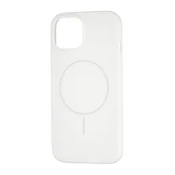 Чохол Silicone Case Full Cover with MagSafe iPhone 15 White