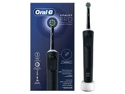 Електрична зубна щітка Braun ORAL-B Vitality D103.413.3 PRO Protect X Clean Cross Action Black - мініатюра 2