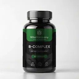 Вітаміни та мінерали B Complex, 90 капсул VitalHarmony vit0000823