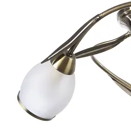 Люстра стельова Brille класична E14 BZ (LK-157C/3) - мініатюра 2