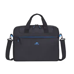 Сумка для ноутбука 14" Rivacase Regent Black поліестер 370x280x45 мм (8027) - мініатюра 2