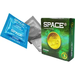 Презервативи Space Strong Гороскоп 36 шт. (12 уп. х 3 шт.) - мініатюра 5