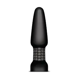 Анальна пробка B-Vibe Rimming Plug 2 15 см (чорний) - мініатюра 2