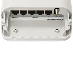 Точка доступу Mikrotik RB OmniTIK 5HnD, 7.5dBi Integrated AP, 5Ghz Dual chain, 5xEthern - мініатюра 3