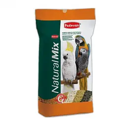 Корм для великих папуг Padovan NaturalMix Pappagalli 18 кг Падован НатуралМикс Паппагалли