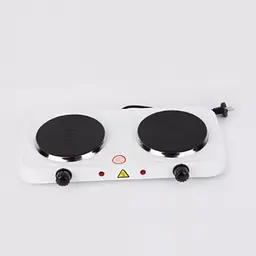 Плита електрична двокомфорна Hot Plate JX-2020A 2000W електроплита - мініатюра 2
