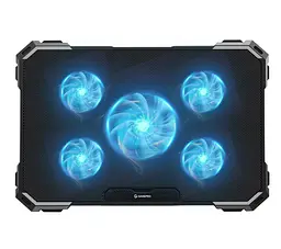 Охолоджувальна підставка для ноутбука до 21 дюймів GamePro GPCP-485 5xfans - мініатюра 2
