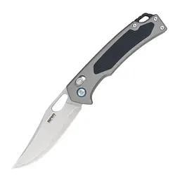 Нож складной туристический SRM Retriever 9203-AK (9 см) 140Cr/G10 черно-серый