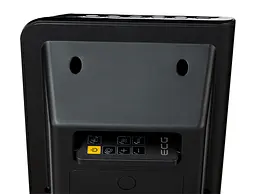 Керамічний обігрівач ECG KT 200 DT Black - мініатюра 4