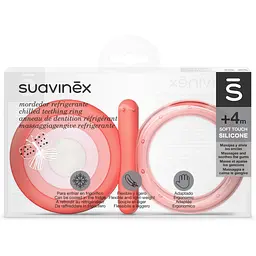 Прорізувач Suavinex Step 2 силіконовий охолоджуючий рожевий (401437) - мініатюра 2