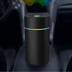 Автомобільний зволожувач повітря з підсвічуванням, USB, Чорний / Аромадифузор в машину - мініатюра 4