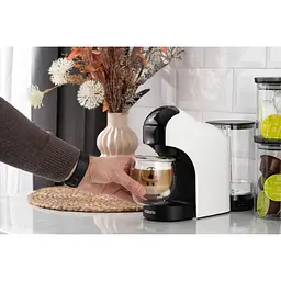 Кавоварка капсульна Ardesto 0.8 л капсули Nespresso, Nescafe Dolce Gusto біла - мініатюра 6