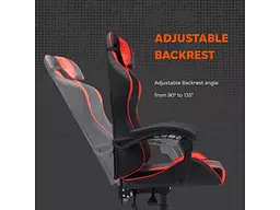 Комп'ютерне крісло для геймера Canyon Core SGCH2 Black/Red (CNE-SGCH2R) - мініатюра 8