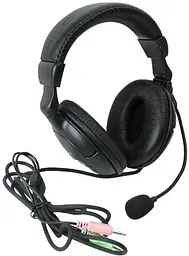 Навушники з мікрофоном Defender HN-898 3м (Чорні) - мініатюра 2