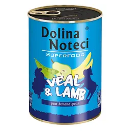 Консерви для собак Dolina Noteci Superfood 400 г (телятина і баранина)