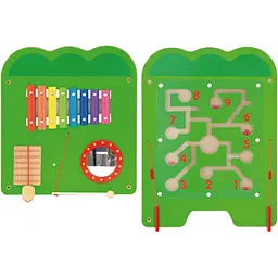 Уцінка. Бізіборд Viga Toys Крокодил 5 секцій (50346FSC)  - мініатюра 3