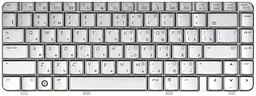 Клавіатура для ноутбука HP Pavilion (DV4-1000) Silver