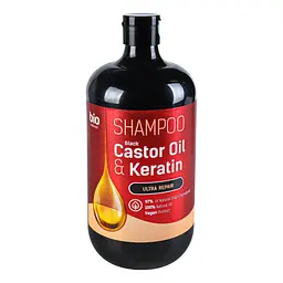 Шампунь Bio Naturell Black Castor Oil & Keratin Ультравідновлення, 946 мл - мініатюра 3