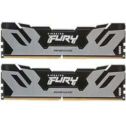 Модуль пам'яті для комп'ютера DDR5 96GB (2x48GB) 6000 MHz Renegade Silver XMP Kingston Fury (ex.HyperX) (KF560C32RSK2-96)