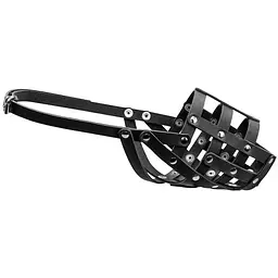 Намордник Collar м'який №3, 34 см чорний (6301) - мініатюра 2