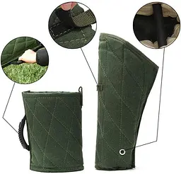 Рукав для дресирування собак Linen Dog Training Bite Sleeve Army Green - мініатюра 4