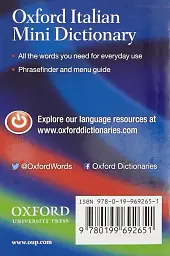 Oxford Italian Minidictionary - мініатюра 2