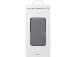 Бездротовий зарядний пристрій Samsung 15 W Wireless Charger Duo with TA Black (EP-P5400TBRG) - мініатюра 6