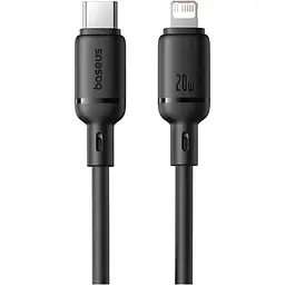 Кабель Baseus Silky Series USB-C to Lightning 20W 2m Black (P10377700113-01) [169517]