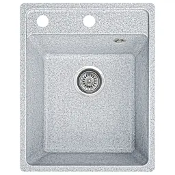 Мийка кухонна Valetti 85C гранітна 510х410 мм сіра - мініатюра 6