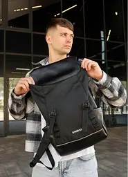 Чоловічий рюкзак Sambag Aura чорний 39 х 29 х 13 см (24551301m) - мініатюра 5