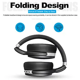 Бездротові Bluetooth навушники Sennheiser HD 4.40BT з шумозаглушенням і мікрофоном - мініатюра 2