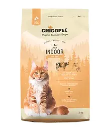 Сухий корм Chicopee CNL Adult Cat Indoor Beef для дорослих кішок, що проживають у приміщенні 15 кг