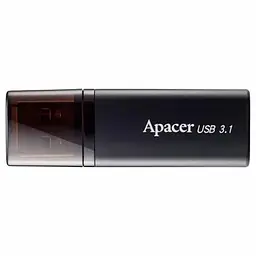 Флеш-накопичувач USB 32Gb AH25B, Black, USB 3.2 Gen 1 (AP32GAH25BB-1) Apacer teh0029122