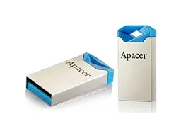 USB флеш накопичувач Apacer 64 GB AH111 USB 2.0 Blue (AP64GAH111U-1) - мініатюра 4
