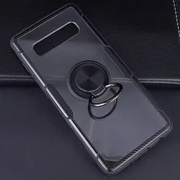 Чохол бампер Primolux Ring Magnetic Stand для смартфона Samsung Galaxy S10 Plus (SMG975) Black - мініатюра 9