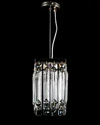 Стельова люстра E14 Splendid Ray L8388/1A (150), 40W, золото-білий, регульована висота, сучасний стиль для дому