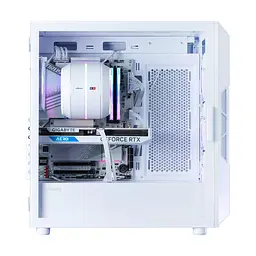 Zalman Корпус I3 Neo ARGB V2 без БР, 2xUSB3.0, 1x Type C, 4x120мм, ARGB, VGA 355мм, LCS ready, TG Side Panel, ATX, білий - мініатюра 10