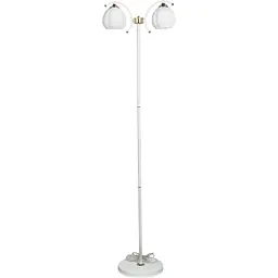 Торшер LK-736F/2 E27 WH+FG