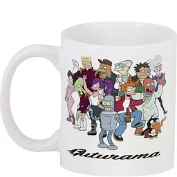Кухоль GeekLand Футурама Futurama 02.48 фото на згадку.190 330 мл білий - мініатюра 3