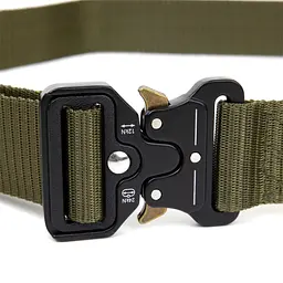 Чоловічий текстильний ремінь Vintage 115х3,7 см acs0018152 - мініатюра 5