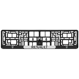 Рамка номерного знака Poputchik Renault (24-123-IS)